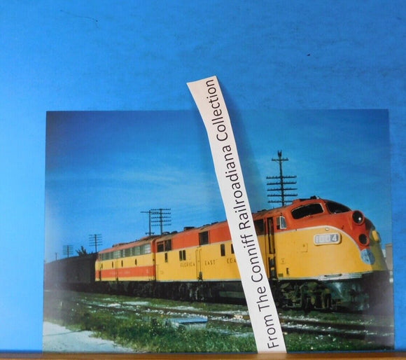 Photo Florida East Coast Locomotive #1004 8X11.5 Color FEC