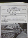 Keystone PRR T&HS Magazine 1996 Spring Sunnyside + 2 foldout sheets/plans