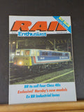 Rail Enthusiast #66 1987 March BR to Sell four Class 40s