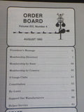 S Gaugers Dispatch Vol 16 #4 1993 August Membership Directory 1993-1994