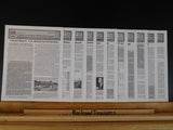 News from the National Association of Railroad Passengers 1997 COMPLETE YEAR Lot