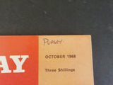Railway World 1968 October Vol 29 No 341 St. Pancras centenary Worth Valley Ry