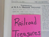Locomotive Railway Carriage & Wagon Review #712 1951 December 15th