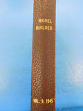 Model Builder Suckert Style Binding Volume 9 1945 6 issues