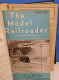 Model Railroader Magazine Bound Volume 5 January-December 1938