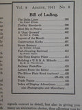 Model Railroader Magazine 1941 August Street scenery Build USRA Mikado Trolley s