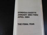 Gondola Gazette 2003 -2004 Lot of 16 issues in a Binder