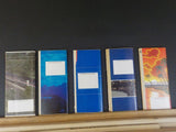 Amtrak Public Timteable Lot of 5 National  Timetables 1980-1987