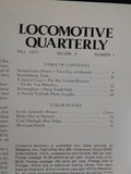 Locomotive Quarterly 1977 Fall Number 1 Volume 2