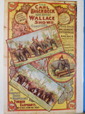 Bandwagon 1998 July Aug Circus Magazine Col. W.F. Cody Famous Hobsons Side Light