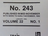 Pacific News #243 1982 November Amtrak West British Columbia Tumbler Ridge Elect