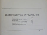 Transportation by Water 1916 Ex-Library Book  Hard Cover