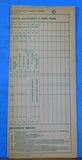 New York Central System Public Timetable 1959 July 12 New York State Area