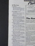 Louisville & Nashville Employee Magazine L&N 1957 September  DAMAGED