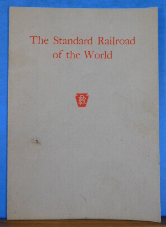 Pennsylvania Standard Railroad of the World Soft Cover PRR Brief Analysis