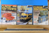 Classic Toy Trains Complete Year 2001 9 Issues