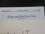 Gas Engine Magazine 1975 January February Titus and His New Case