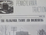 Pennsylvania Traction No 2 March 1963 Frankford, Tacony and Homesburg