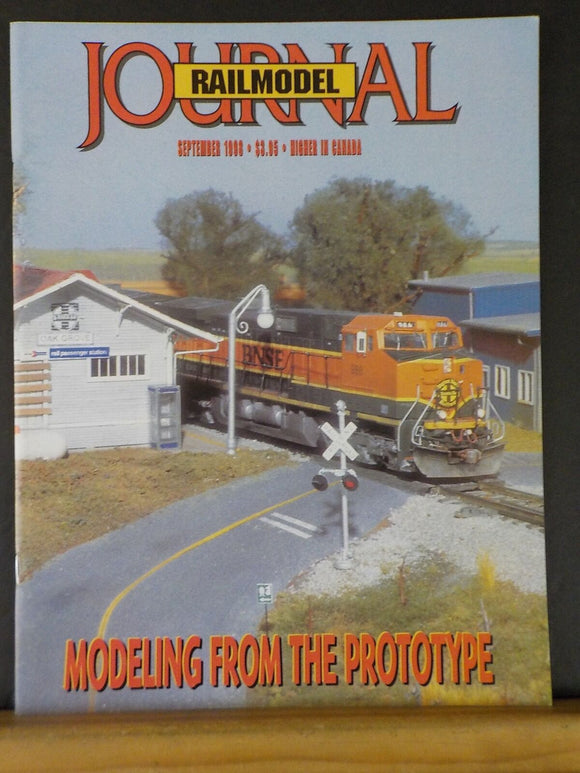 Railmodel Journal 1998 September RMJ Modeling from the prototype