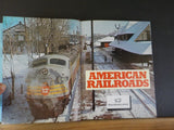 American Railroads Hollingsworth & Whitehouse w/ Dust Jacket RRing North America