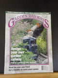 Garden Railways Magazine 1996 Dec Design your garden railway Hand lay track