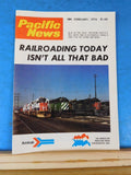 Pacific News #172 1976 Feb Pacific Rail News Sierra Shay Canada Fraser River Br