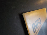 INFO Union Pacific Railroad 1982 November Employee  UP