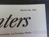 EMD Pointers 1961 March 23 New engine fule filter elements