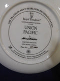 Plate Union Pacific by Nicolas Trudgian Royal Doulton The Franklin Mint p0049