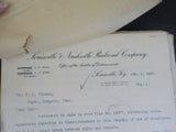 Louisville & Nashville Railroad Company NC&StL Railway September 1914-January 19