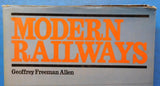 Modern Railways By Geoffrey Allen Dust Jacket 1980  256 Pages Indexed