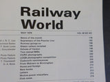 Railway World 1975 May Vol 36 No 421 LNWR line 4-4-0 performance Echoes of Verdu