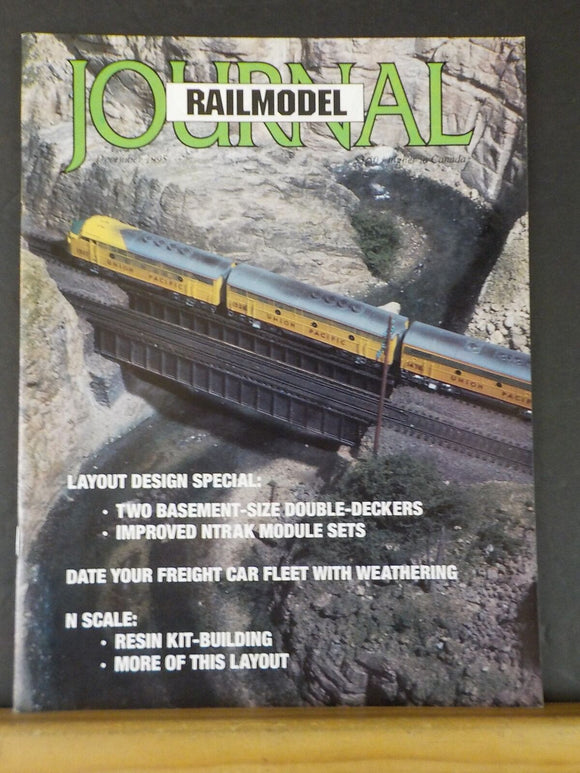 Railmodel Journal 1995 December Layout Design Special