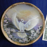 Plate Radiant Messages Peace by Larry K. Martin