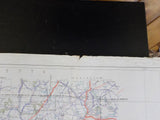 Map Connecticut Transportation REvised Edition 1941 Folded