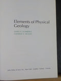 Elements of Physical Geology by James Zumberge & Clemens Nelson Hard Cover