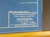 Blueprint PRR Diesel-Electric Locomotives Engine Cooling Sys radiator fan 444920