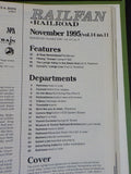 Railfan & Railroad Magazine Bound Volume 14  January - December 1995 Green