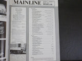 Mainline Modeler 1987 March W&LE depot Adena OH NYC E unit painting guide N&W