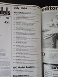 Flying Models Magazine Bound Vol. 99 January 1994- December 1994