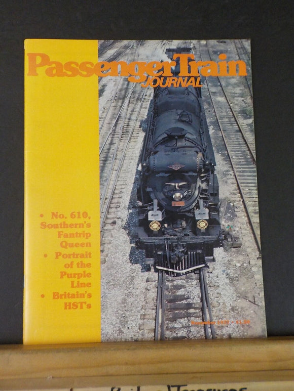 Passenger Train Journal 1977 November Britain's HST's