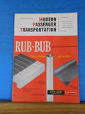 Modern Passenger Transportation 1960 February Nashville's simplified schedule pr