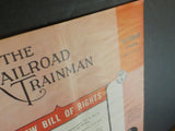Railroad Trainman Magazine, The 1944 October Manufacturing Political Issues Out