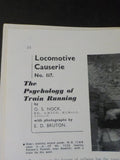 Railways #120 1950 April Vol 11 #120 Pictorial Railway Journal  Psychology of Tr