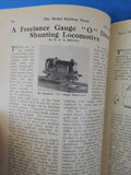 Model Railway News Bound Volume 12 1936 Jan- Dec Clockwork, steam and electric