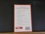 Thomas Cook European Timetable 1993 Winter Rail Services September 26 October 31