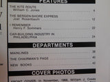 NRHS Bulletin 1987 V52 #2 Car-building industry in Philadelphia Kite Route Berge