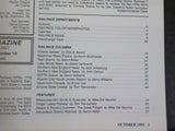 Rail Pace News Magazine 1995 October Railpace Finger Lakes Railway Adirondack Sc