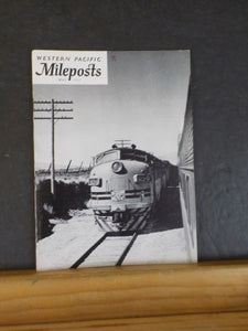 Western Pacific Mileposts 1955 May Vol VI #10 Milepost #70