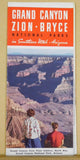 Grand Canyon Zion Bryce National Parks Brochure 1941 Southern Utah & Arizona UP